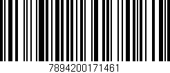 Código de barras (EAN, GTIN, SKU, ISBN): '7894200171461'