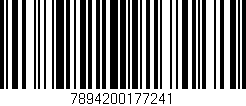 Código de barras (EAN, GTIN, SKU, ISBN): '7894200177241'
