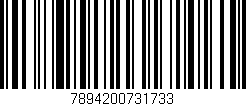 Código de barras (EAN, GTIN, SKU, ISBN): '7894200731733'