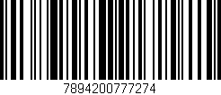 Código de barras (EAN, GTIN, SKU, ISBN): '7894200777274'