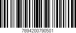 Código de barras (EAN, GTIN, SKU, ISBN): '7894200790501'