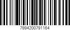 Código de barras (EAN, GTIN, SKU, ISBN): '7894200791164'