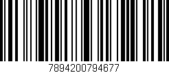 Código de barras (EAN, GTIN, SKU, ISBN): '7894200794677'