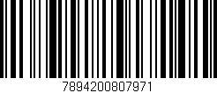 Código de barras (EAN, GTIN, SKU, ISBN): '7894200807971'