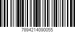 Código de barras (EAN, GTIN, SKU, ISBN): '7894214090055'