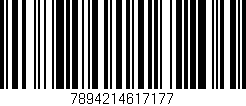 Código de barras (EAN, GTIN, SKU, ISBN): '7894214617177'