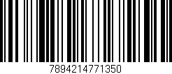 Código de barras (EAN, GTIN, SKU, ISBN): '7894214771350'