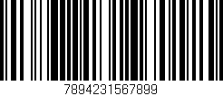 Código de barras (EAN, GTIN, SKU, ISBN): '7894231567899'