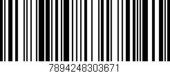 Código de barras (EAN, GTIN, SKU, ISBN): '7894248303671'