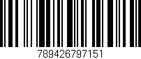 Código de barras (EAN, GTIN, SKU, ISBN): '789426797151'