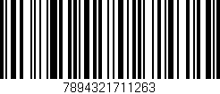Código de barras (EAN, GTIN, SKU, ISBN): '7894321711263'