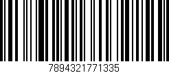 Código de barras (EAN, GTIN, SKU, ISBN): '7894321771335'