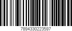 Código de barras (EAN, GTIN, SKU, ISBN): '7894330223597'