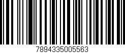 Código de barras (EAN, GTIN, SKU, ISBN): '7894335005563'
