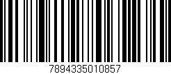 Código de barras (EAN, GTIN, SKU, ISBN): '7894335010857'