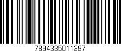 Código de barras (EAN, GTIN, SKU, ISBN): '7894335011397'