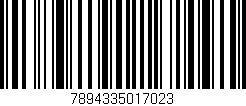 Código de barras (EAN, GTIN, SKU, ISBN): '7894335017023'