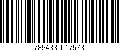 Código de barras (EAN, GTIN, SKU, ISBN): '7894335017573'