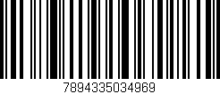 Código de barras (EAN, GTIN, SKU, ISBN): '7894335034969'