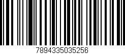 Código de barras (EAN, GTIN, SKU, ISBN): '7894335035256'