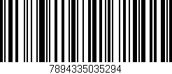 Código de barras (EAN, GTIN, SKU, ISBN): '7894335035294'