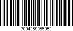 Código de barras (EAN, GTIN, SKU, ISBN): '7894359055353'