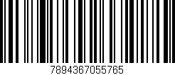Código de barras (EAN, GTIN, SKU, ISBN): '7894367055765'