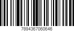 Código de barras (EAN, GTIN, SKU, ISBN): '7894367060646'