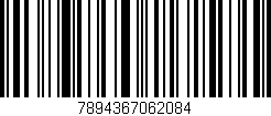 Código de barras (EAN, GTIN, SKU, ISBN): '7894367062084'