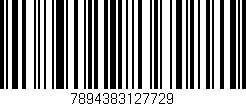 Código de barras (EAN, GTIN, SKU, ISBN): '7894383127729'