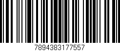 Código de barras (EAN, GTIN, SKU, ISBN): '7894383177557'