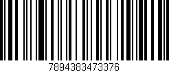 Código de barras (EAN, GTIN, SKU, ISBN): '7894383473376'