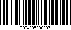 Código de barras (EAN, GTIN, SKU, ISBN): '7894395000737'