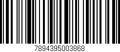 Código de barras (EAN, GTIN, SKU, ISBN): '7894395003868'