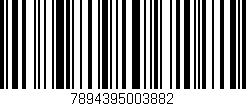 Código de barras (EAN, GTIN, SKU, ISBN): '7894395003882'