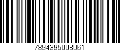 Código de barras (EAN, GTIN, SKU, ISBN): '7894395008061'