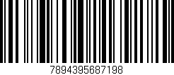 Código de barras (EAN, GTIN, SKU, ISBN): '7894395687198'