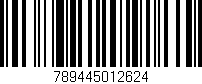 Código de barras (EAN, GTIN, SKU, ISBN): '789445012624'