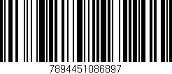 Código de barras (EAN, GTIN, SKU, ISBN): '7894451086897'