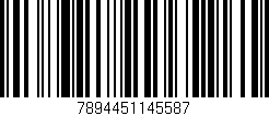 Código de barras (EAN, GTIN, SKU, ISBN): '7894451145587'