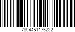 Código de barras (EAN, GTIN, SKU, ISBN): '7894451175232'