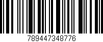 Código de barras (EAN, GTIN, SKU, ISBN): '789447348776'