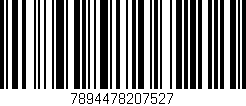 Código de barras (EAN, GTIN, SKU, ISBN): '7894478207527'