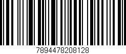 Código de barras (EAN, GTIN, SKU, ISBN): '7894478208128'