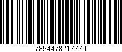 Código de barras (EAN, GTIN, SKU, ISBN): '7894478217779'