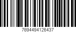 Código de barras (EAN, GTIN, SKU, ISBN): '7894494126437'