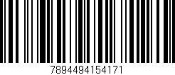Código de barras (EAN, GTIN, SKU, ISBN): '7894494154171'