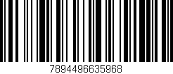 Código de barras (EAN, GTIN, SKU, ISBN): '7894496635968'