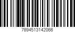 Código de barras (EAN, GTIN, SKU, ISBN): '7894513142066'