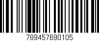 Código de barras (EAN, GTIN, SKU, ISBN): '789457690105'
